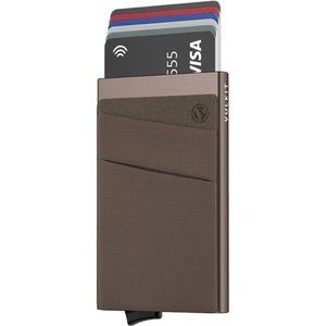 Elegant Style Pop Up Wallet for Men and Women-RFID Blocking Slim Metal Card Case